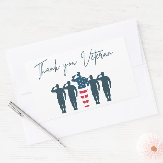 US Army Veteran Sticker | Military Pride Decal (Envelop)