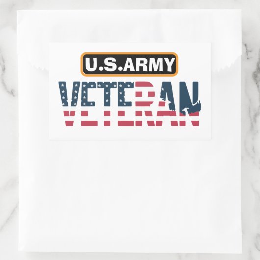 US Army Veteran Sticker | Military Pride Decal (Tas)