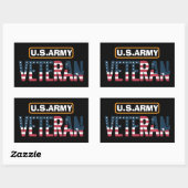 US Army Veteran Sticker | Military Pride Decal (Vel)