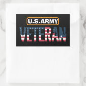 US Army Veteran Sticker | Military Pride Decal (Tas)
