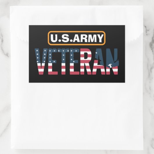 US Army Veteran Sticker | Military Pride Decal (Tas)