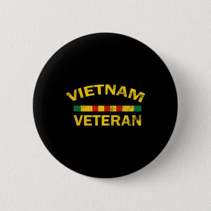 US Army Vietnam Veteraan Vintage US Soldier Vietn Ronde Button 5,7 Cm
