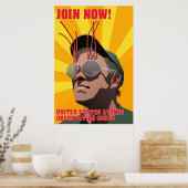 US Atomic Observation Corps Poster (Keuken)