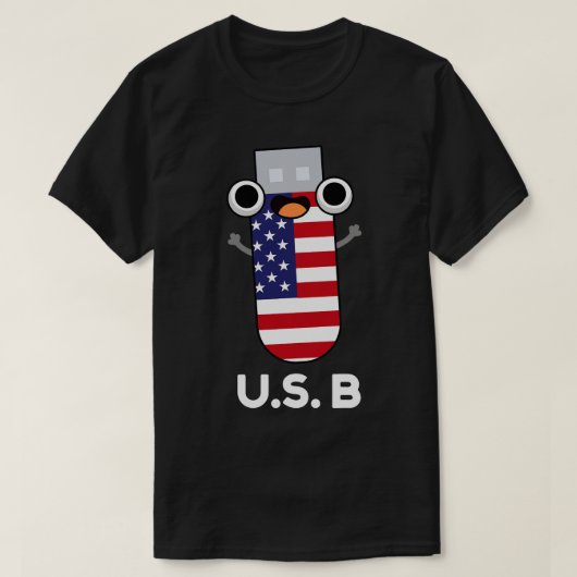 US B Funny United States Pun T-shirt (Design voorkant)