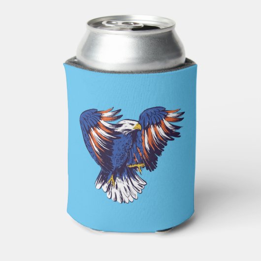 US Bald Eagle Blikjeskoeler (Blikje Achterkant)