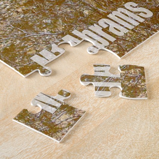 US BATTLE TANK - M1 ABRAMS (20x30 inch) Legpuzzel (Zijkant)