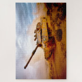 US BATTLE TANK - M1 ABRAMS (20x30 inch) Legpuzzel (Verticaal)