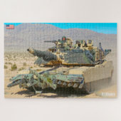 US BATTLE TANK - M1 ABRAMS (20x30 inch) Legpuzzel (Horizontaal)