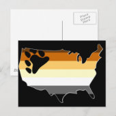 US Beer Pride Briefkaart (Voorkant / Achterkant)