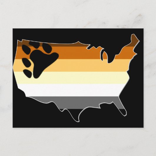 US Beer Pride Briefkaart (Voorkant)