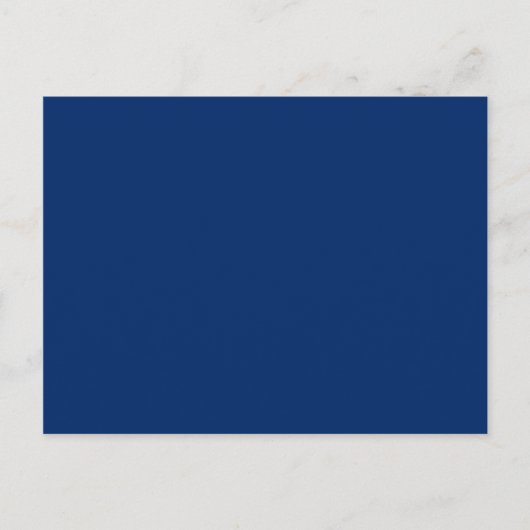 US Blauw Briefkaart (Voorkant)