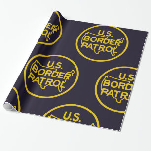 US Border Patrol Seal Cadeaupapier