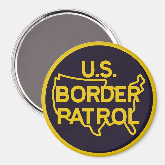 US Border Patrol Seal Magneet (Voorkant / Achterkant)