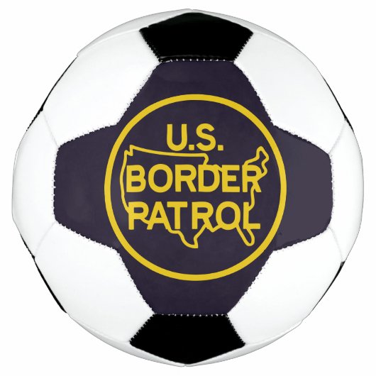 US Border Patrol Seal Voetbal (Voorkant)