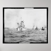 US Brooklyn, Navy, Battleship,  Poster (Voorkant)