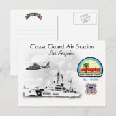 US.C.G. Air Los Angeles, Californië Briefkaart (Voorkant / Achterkant)