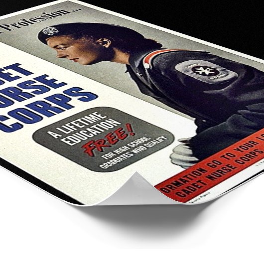 US Cadet Nurse Corps Poster (Hoek)