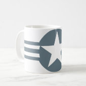 US Camo Roundel Mok (Voorkant links)