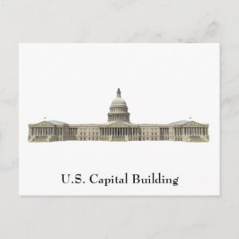 US Capital Building: Washington DC Briefkaart
