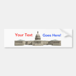 US Capital Building: Washington DC Bumpersticker