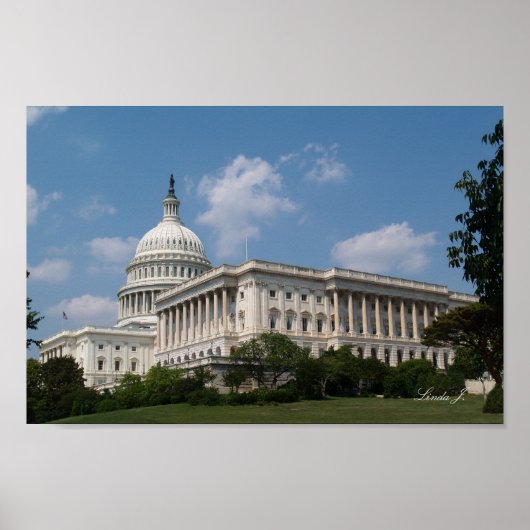 US Capital Canvas Print (Voorkant)