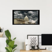 US Capitol 2 Poster (Thuiskantoor)