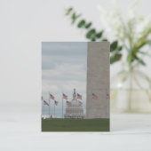 US Capitol and Washington Monument Briefkaart (Staand voorkant)