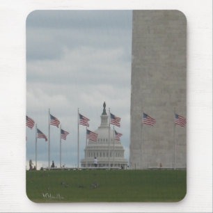 US Capitol and Washington Monument Muismat