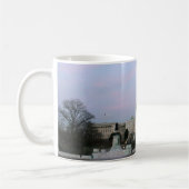 US Capitol bij winterschemering Koffiemok (Links)