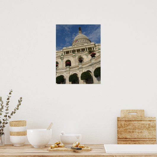 US CAPITOL BOUWPOSTER POSTER (Keuken)