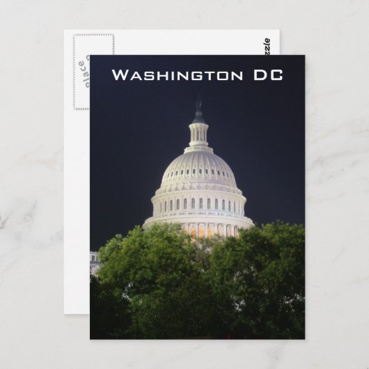 US Capitol Briefkaart (Voorkant / Achterkant)