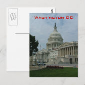 US Capitol Briefkaart (Voorkant / Achterkant)