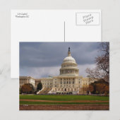 US Capitol Briefkaart (Voorkant / Achterkant)