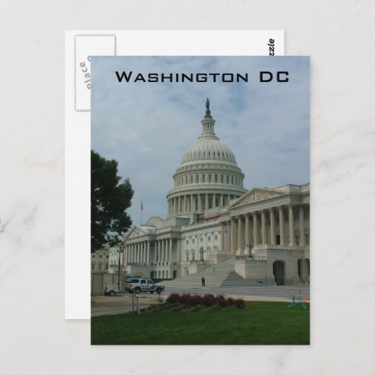 US Capitol Briefkaart (Voorkant / Achterkant)