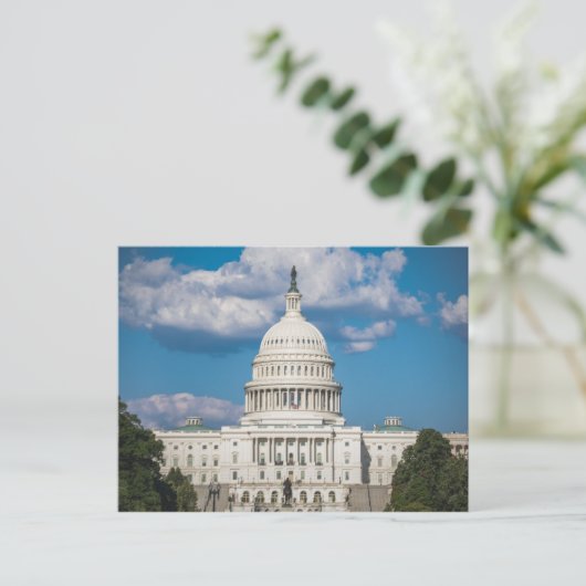 US Capitol Building Briefkaart (Staand voorkant)