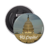 US Capitol Building Foto Button Flesopener (Voorkant)