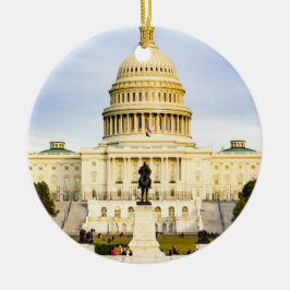 US Capitol Building Keramisch Ornament