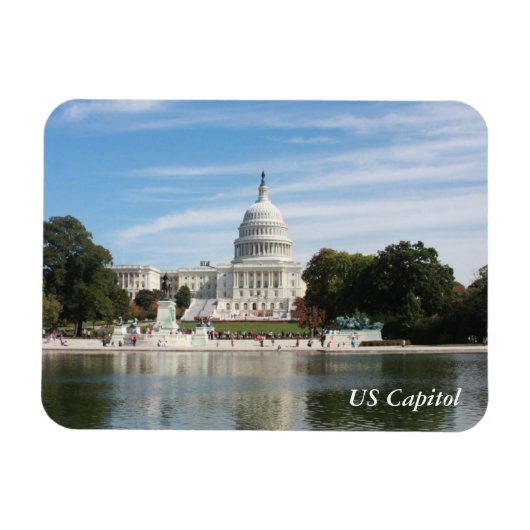 US Capitol Building Magneet (Horizontaal)