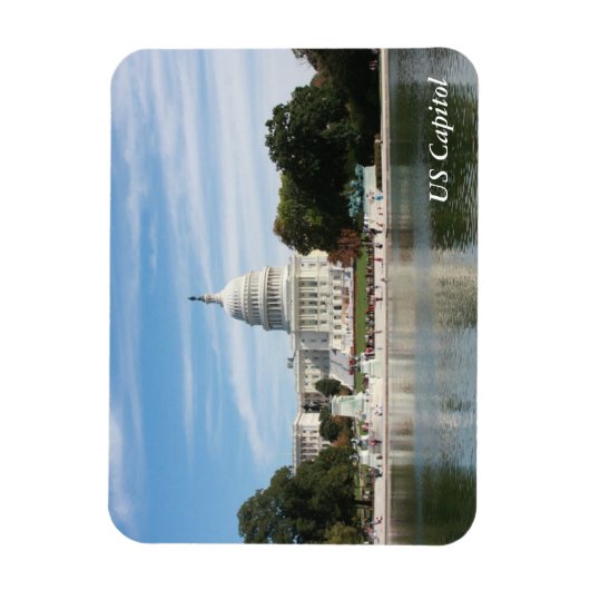 US Capitol Building Magneet (Verticaal)