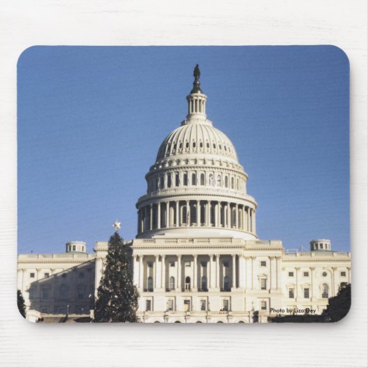 US Capitol Building Mousepad Muismat (Voorkant)