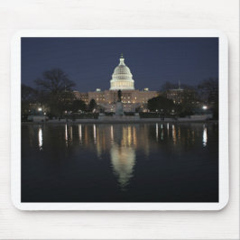 US Capitol Building Night Muismat