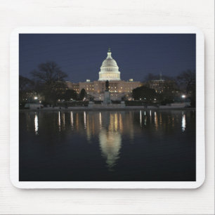 US Capitol Building Night Muismat