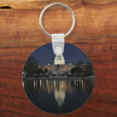 US Capitol Building Night Sleutelhanger (Voorkant)