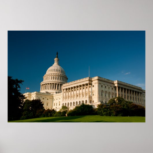 US Capitol Building Poster (Voorkant)