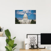 US Capitol Building Poster (Thuiskantoor)