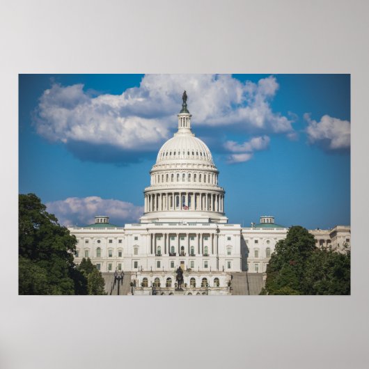US Capitol Building Poster (Voorkant)