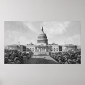 US Capitol Building Poster (Voorkant)