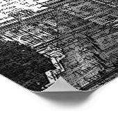 US Capitol Building Red Hot Air Luchtballonnen Poster (Hoek)