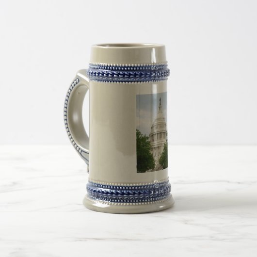 US Capitol Building Stein Bierpul (Voorkant links)