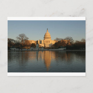 US Capitol Building Sunset Briefkaart